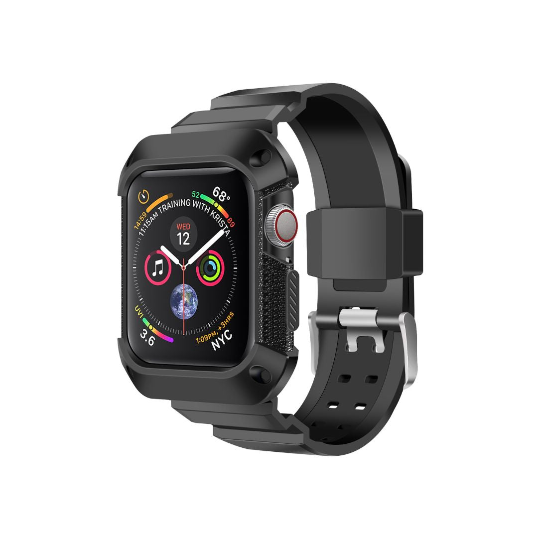 Apple Watch Armband Bumper Outdoor Silikon Case