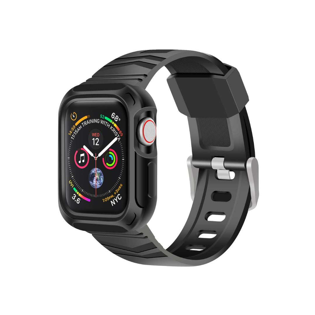Apple Watch Armband Bumper Outdoor Silikon Case