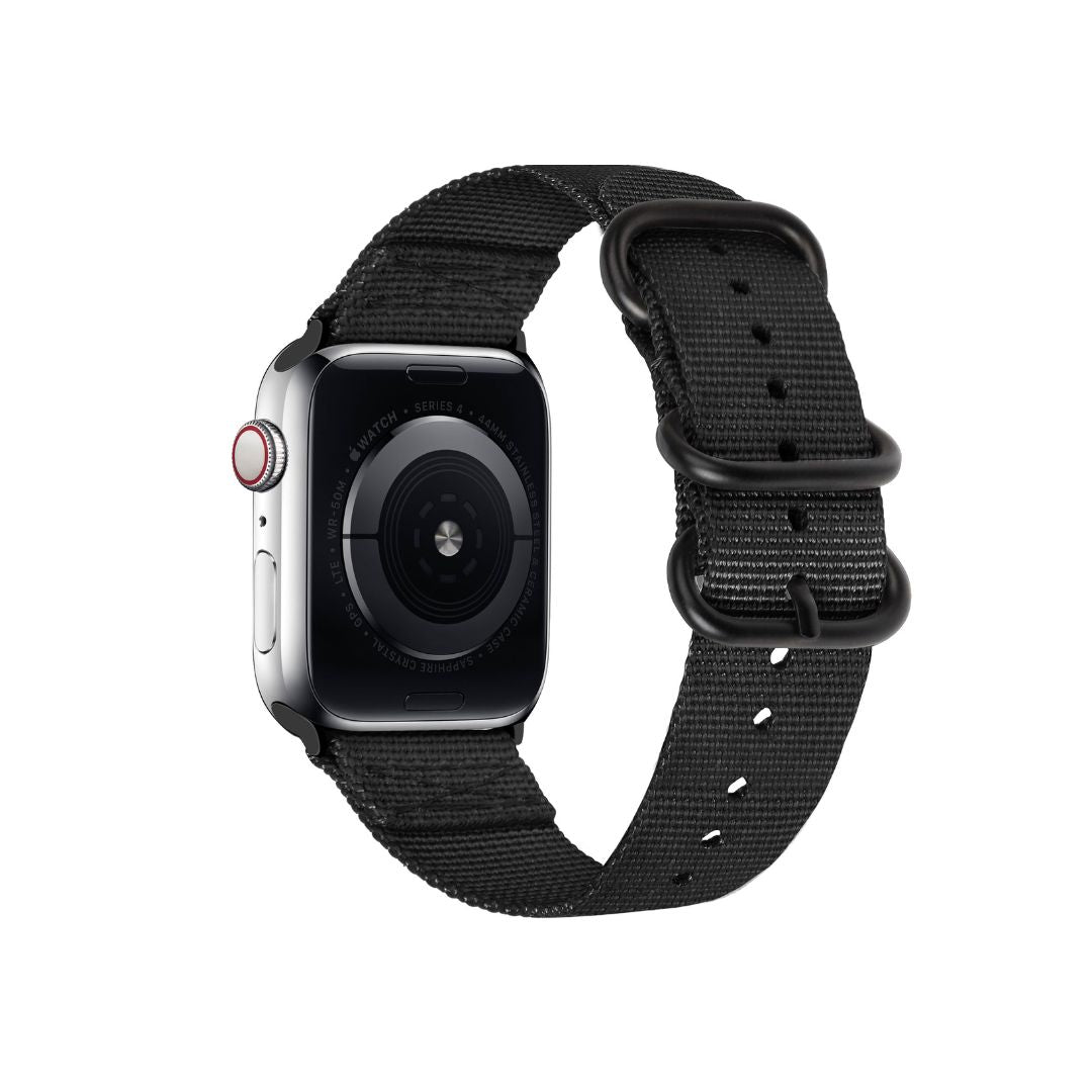 Apple Watch Drei-Ring Nylon Armband