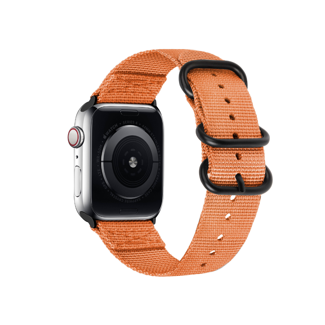 Apple Watch Drei-Ring Nylon Armband