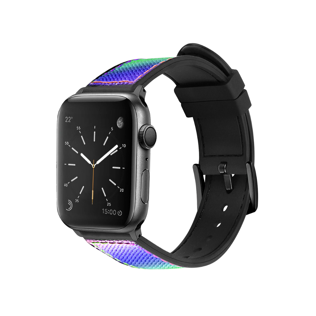 Apple Watch Silikon und Nylon Armband