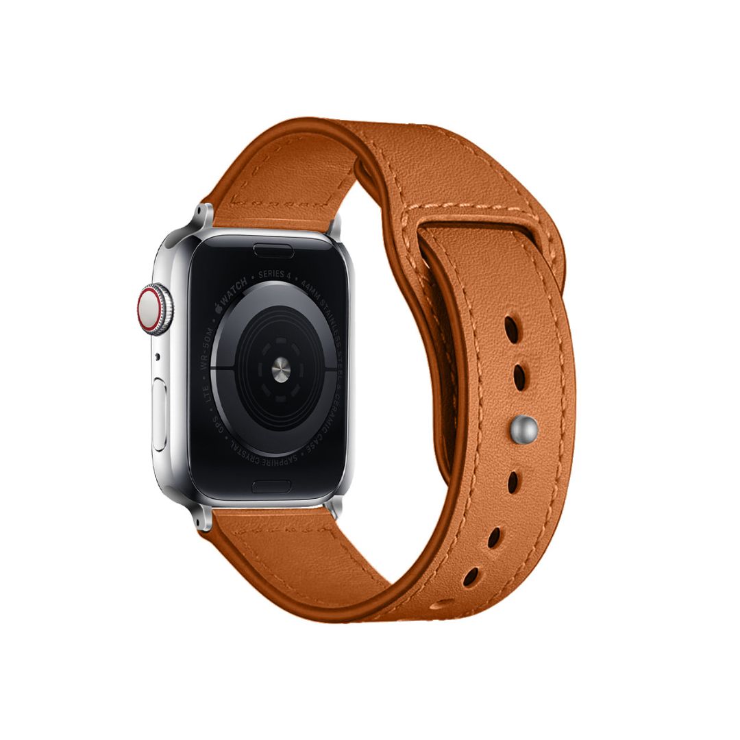 Apple Watch Einsteck-Leder Armband